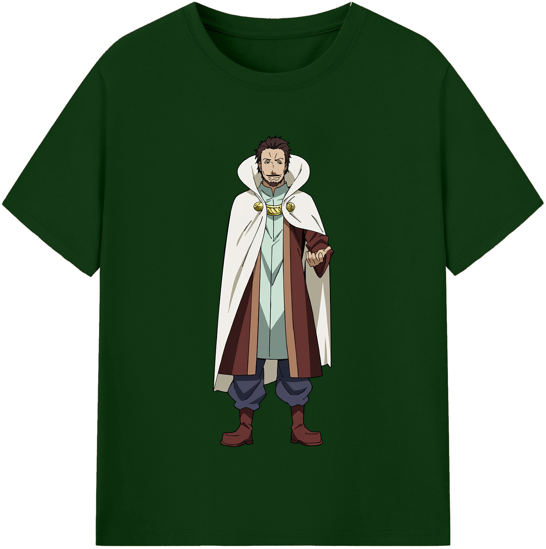 （画像用） 転スラ Regarding Reincarnated to Slime 綿100％半袖Tシャツ（フロントプリント）